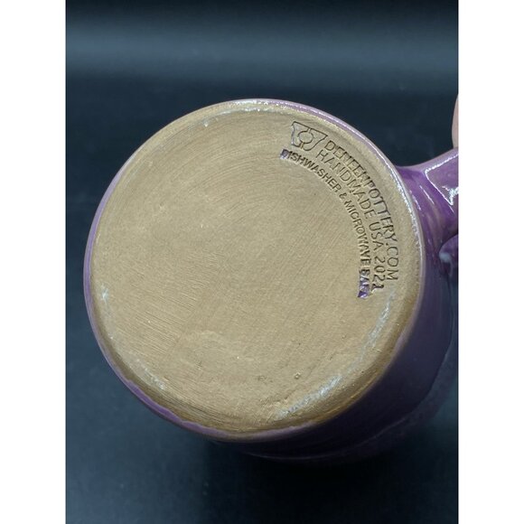 2021 Deneen Pottery Pink Majestic Heli Ski Alaska Chugach & Talkeetna Helicopter - Picture 3 of 11